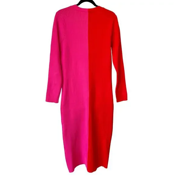 Nanette Lepore Buttoned Sweater Dress - Picture 2 of 2